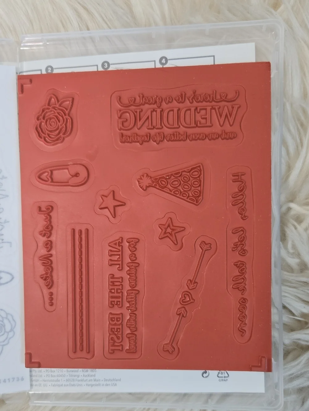 Stampin' Up! Better Togther Cling Mount Stamp Set